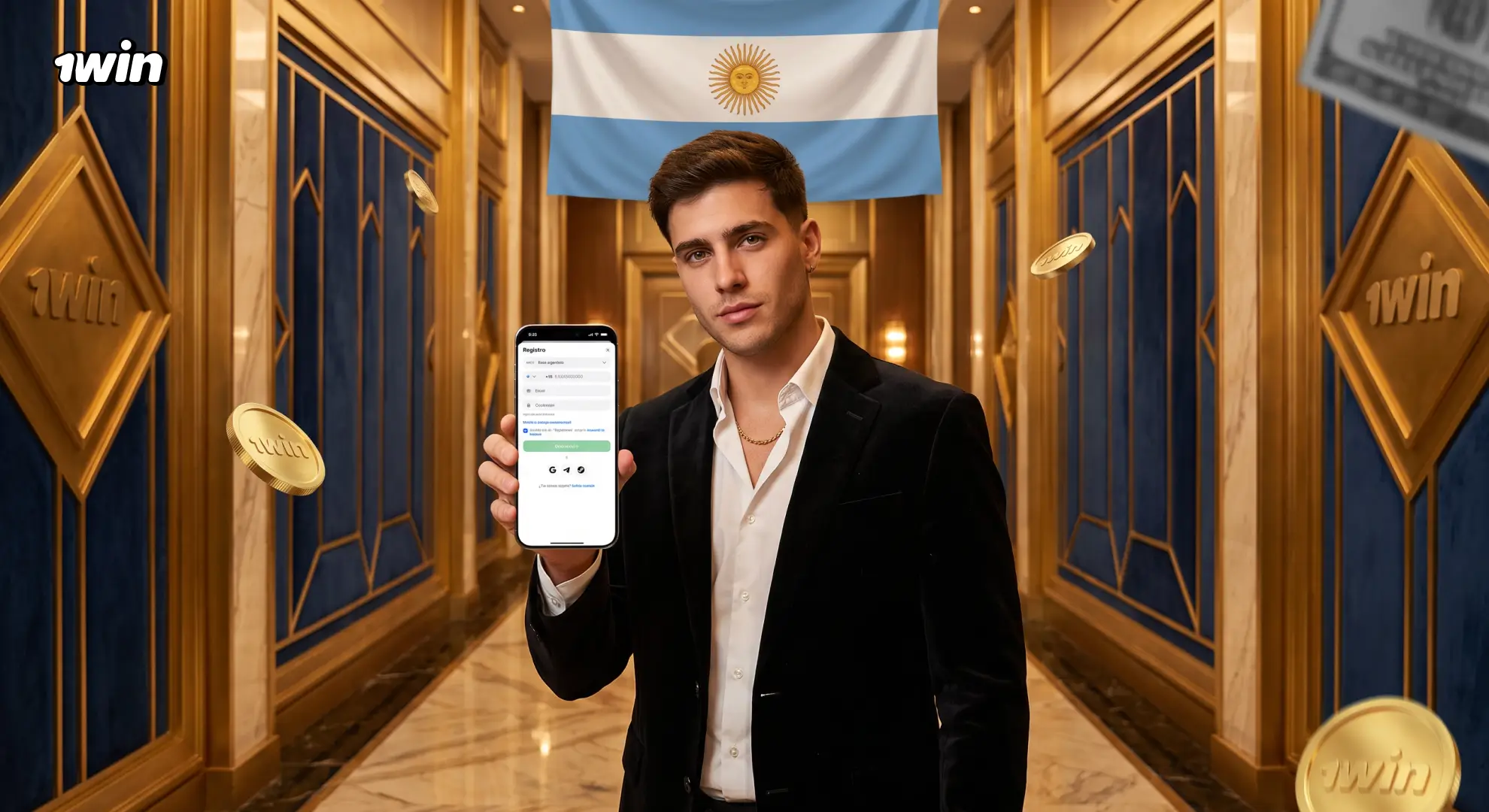 Panel personal de 1win Argentina