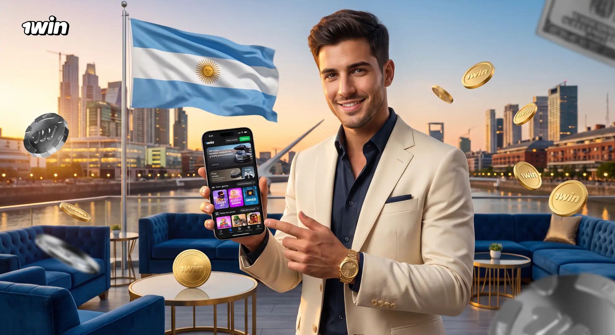 Casino online de 1win Argentina